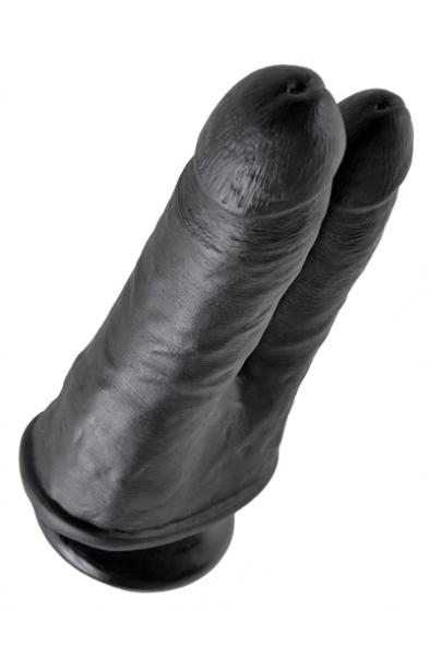 King Cock Double Penetrator - Black