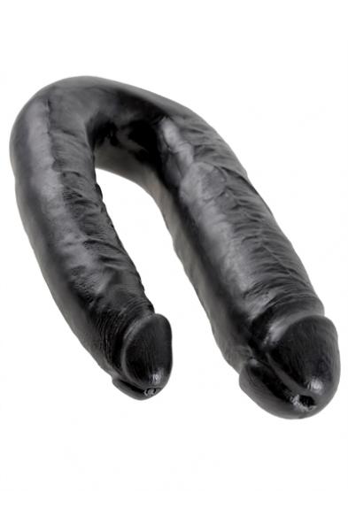 King Cock Double Trouble - Large - Black