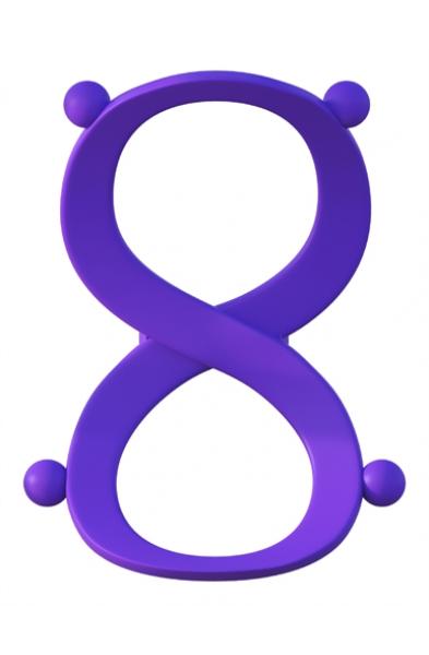 Fantasy C-Ring Infinity Ring - Purple