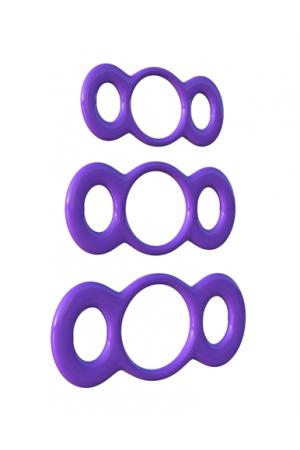 Fantasy C-Ringz 3-Ringz Quick Release Trainer - Purple