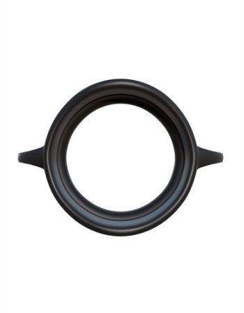 Fantasy C-Ringz Silicone Ball Stretcher - Black
