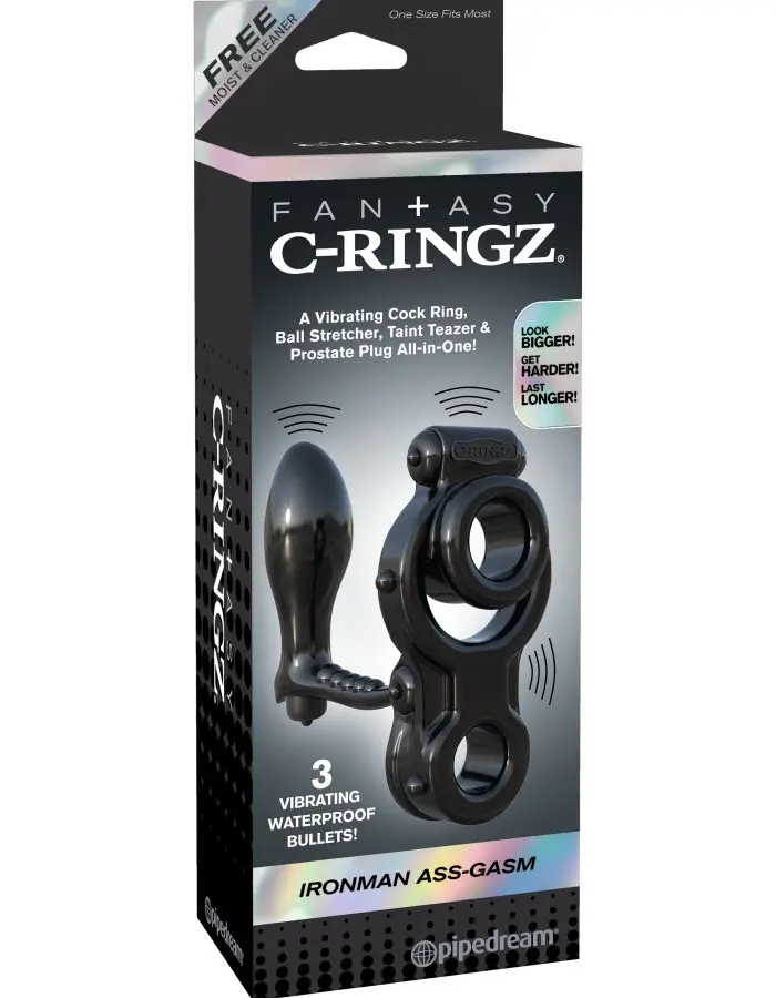 Fantasy C-Ringz Ironman Ass-Gasm