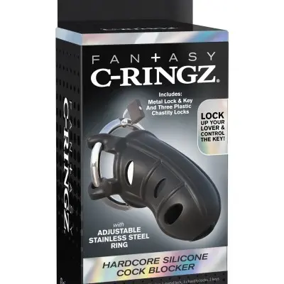 Fantasy C-Ringz Hardcore Silicone Cock Blocker