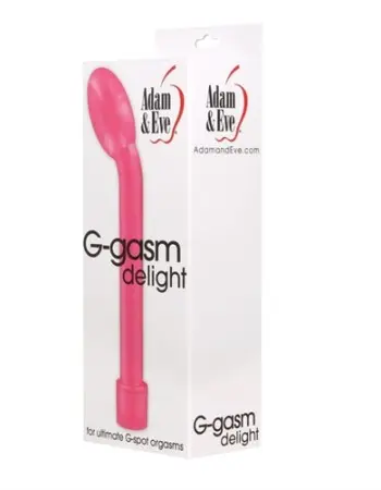 Adam and Eve G-Gasm Delight G-Spot Vibrator - Pink