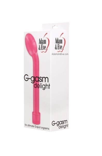 Adam and Eve G-Gasm Delight G-Spot Vibrator - Pink