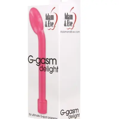 Adam and Eve G-Gasm Delight G-Spot Vibrator - Pink