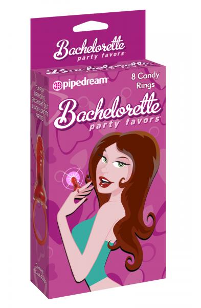 Bachelorette Party Favors 8 Candy Rings