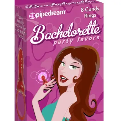 Bachelorette Party Favors 8 Candy Rings