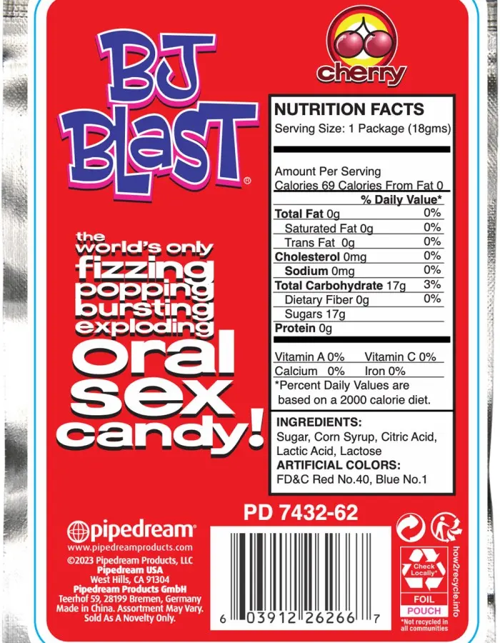 Bj Blast - Cherry