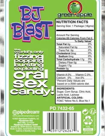 Bj Blast - Green Apple