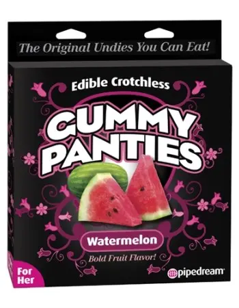Gummy Panties - for Her - Watermelon