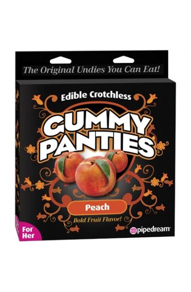 Gummy Panties - for Her - Peach