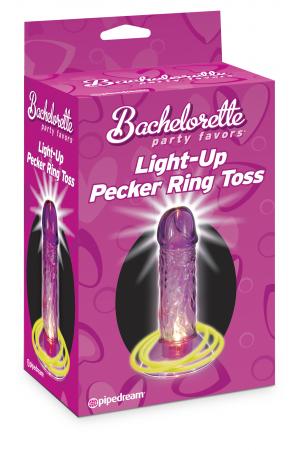 Bachelorette Party Favors Light-Up Pecker Ring Toss