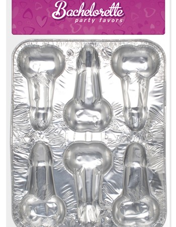 Disposable Pecker Cup Cake Pans 2 Pack