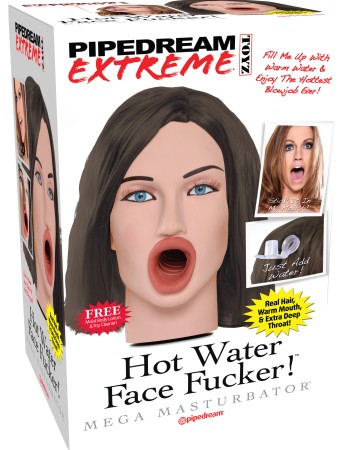 Pipedream Extreme Hot Water Face Fucker Brunette
