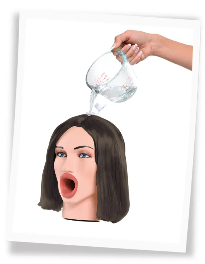 Pipedream Extreme Hot Water Face Fucker Brunette