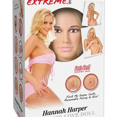 Pipedream Extreme Dollz Hannah Harper Life Size Love Doll