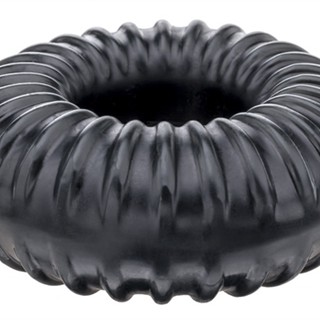 Ribbed Ring - Black
