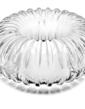 Ribbed Ring - Clear