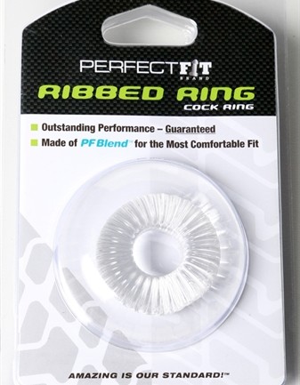 Ribbed Ring - Clear