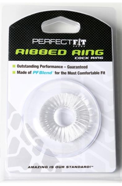 Ribbed Ring - Clear