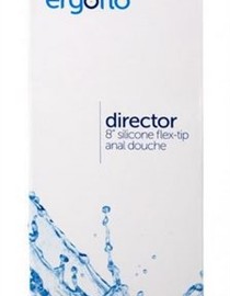 Ergoflo Director 8 Inch Silicone Flex - Tip Anal Douche