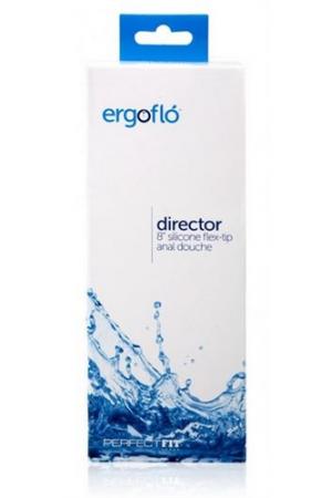 Ergoflo Director 8 Inch Silicone Flex - Tip Anal  Douche