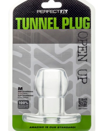 Tunnel Plug Medium - Clear