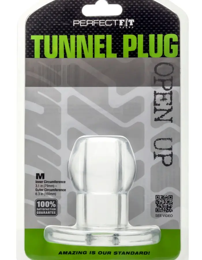 Tunnel Plug Medium - Clear