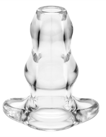 Double Tunnel Plug Medium - Clear