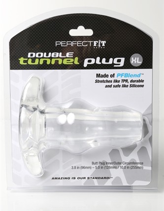 Double Tunnel Plug XL - Clear