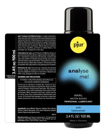 Pjur Analyse Me! - Water-Based Anal Glide - 100ml