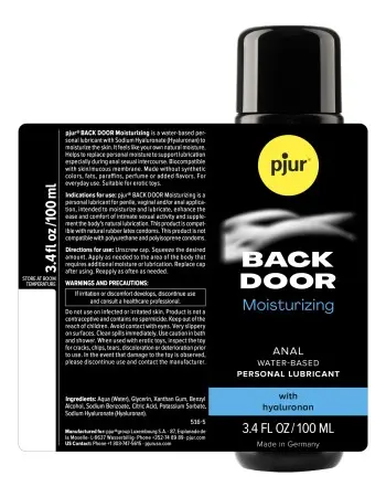 Pjur Backdoor - Water-Based Anal Glide - 8.5 Fl. Oz.