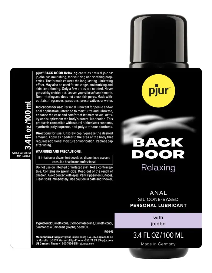 Pjur Backdoor - Anal Glide - 8.5 Fl Oz/250ml