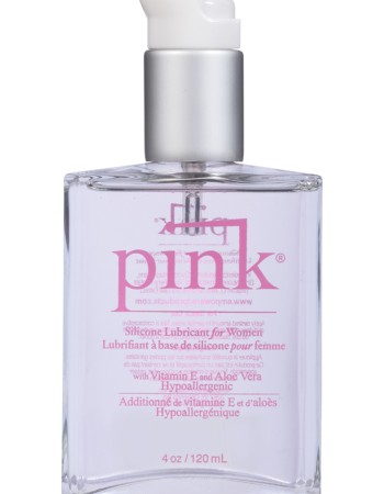 Pink 4oz. Glass Bottle