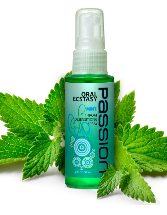 Oral Ectasy Mint Flavored Deep Throat  Numbering Spray 2 Oz