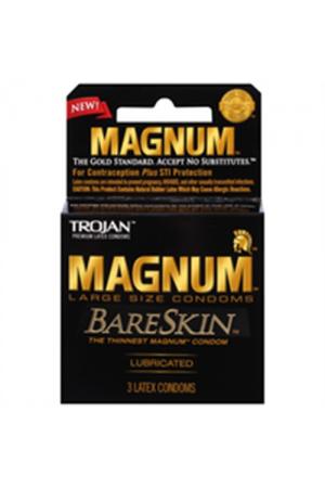 Trojan Magnum Bareskin - 3 Pack