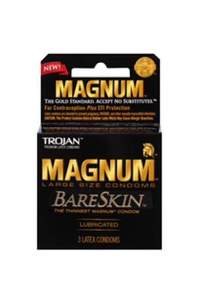 Trojan Magnum Bareskin - 3 Pack