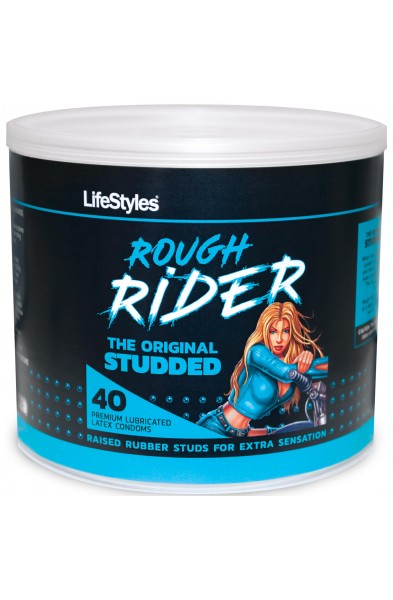 Lifestyles Rough Rider - 40 Count Jar