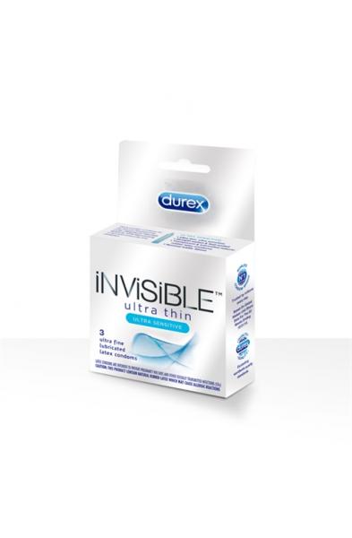 Durex Invisible 3 Pack