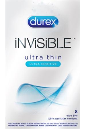 Durex Invisible 8 Pack