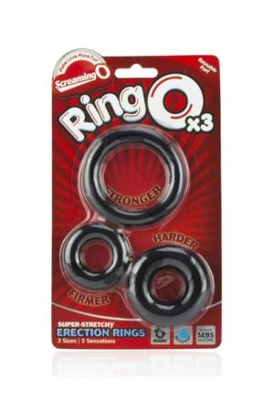 Ringo X3 - 6 Count White Box - Black