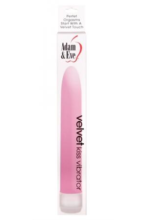 Adam and Eve Velvet Kiss Vibrator - Pink