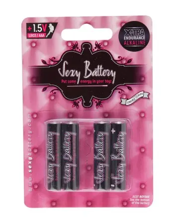 Sexy Battery AAA - 4 Pack