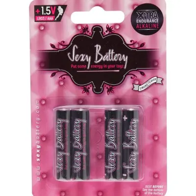 Sexy Battery AAA - 4 Pack