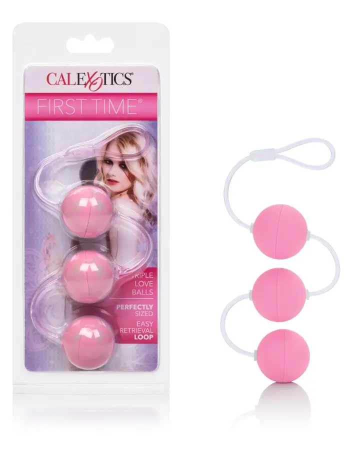 First Time Love Balls Triple Lovers - Pink