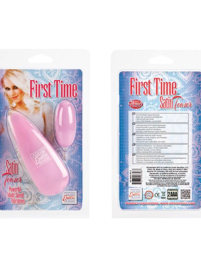 First Time Satin Teaser - Pink