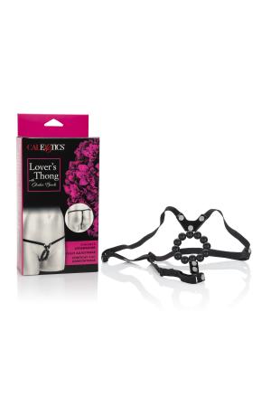 Lovers Thong With Stroker Beads