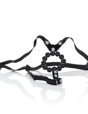 Lovers Thong With Stroker Beads