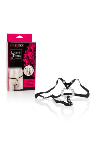 Lover's Thong With Pleasure Pearls